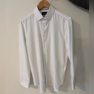 Report Collection Crisp White Dress Shirt